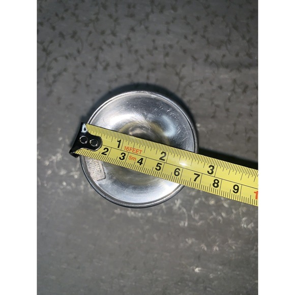 Daalderop Made In Holland Small Pewter Bud Vase 6.75" Tall - Picture 8 of 10